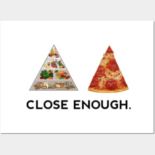 Food Pyramid - Pizza Posters and Art